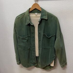 Zara shirt jacket